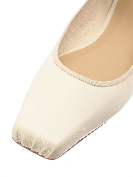 Zapatos de Tacón Bajo Cómodos con Tira de Ballet para Mujer - Image 10