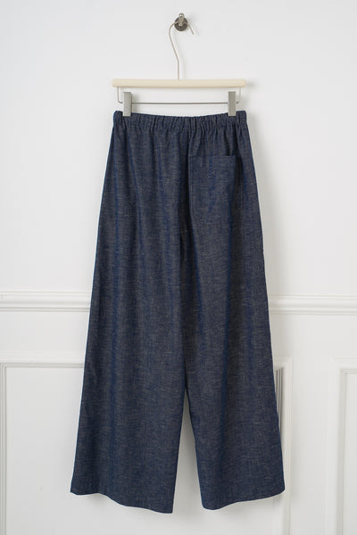 Pantalones Vaqueros Anchos con Cintura Elástica y Cordón Ajustable - Image 13