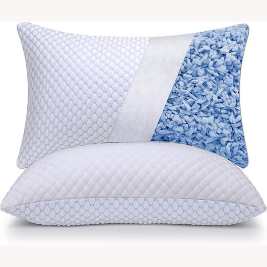 Almohada de Espuma Viscoelástica con Gel Refrescante de Lavanda - Image 9