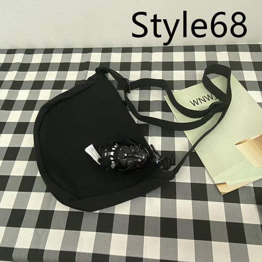 Bolsa Mensajero de Lona para Hombre - Bolso de Hombro Ligero y Versátil - Image 64