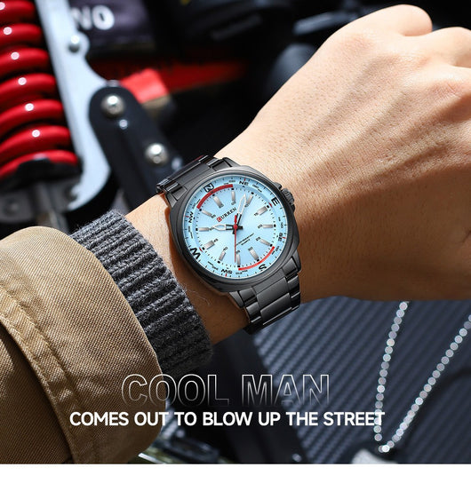 Reloj Casual de Negocios para Hombre con Pulsera de Acero Inoxidable - Image 12
