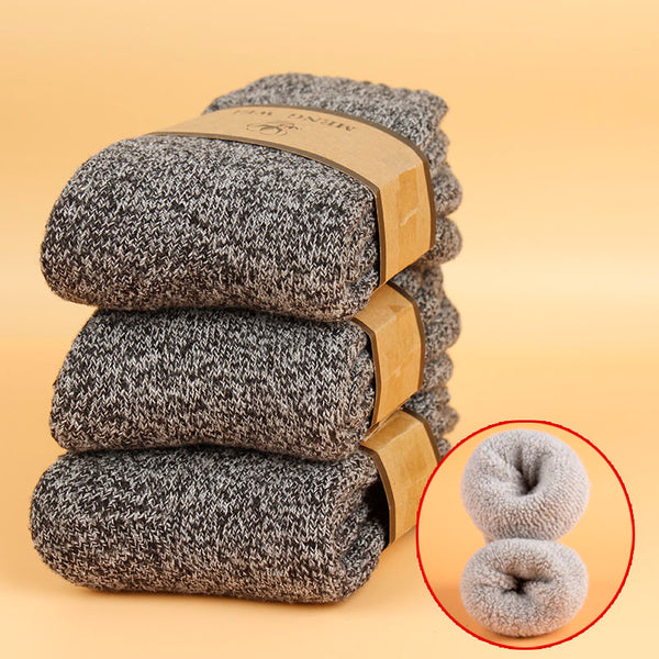Calcetines Térmicos Largos para Hombre con Forro de Terciopelo y Lana - Image 17
