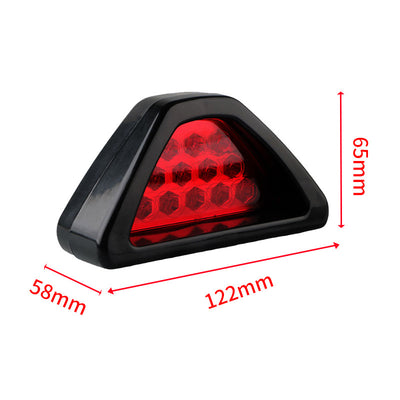 Luz LED Trasera Universal para Auto y Moto - Freno y Advertencia Triangular - Image 10