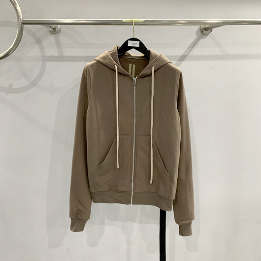 Sudadera Negra con Capucha y Cierre para Hombre - Image 3