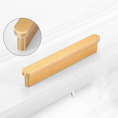 Tirador Alargado Dorado para Puertas y Cajones en Aluminio - Image 44