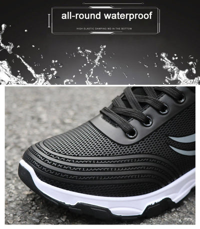 Zapatillas Deportivas Casuales para Hombre en Cuero - Diseño Cálido y Moderno - Image 9