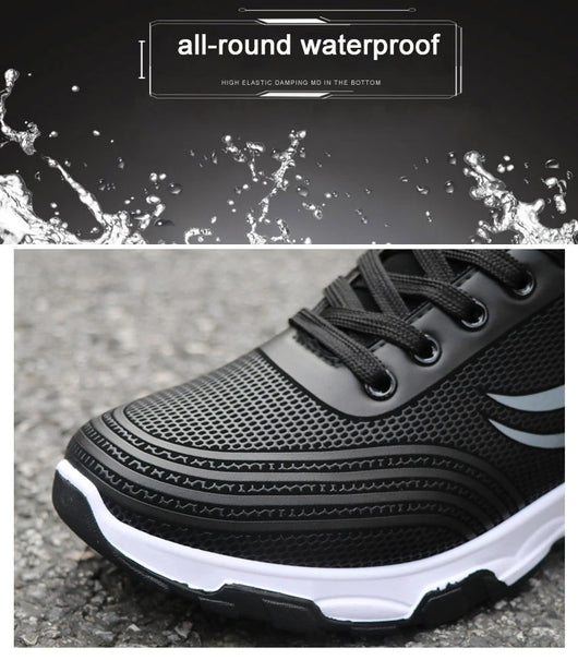 Zapatillas Deportivas Casuales para Hombre en Cuero - Diseño Cálido y Moderno - Image 9
