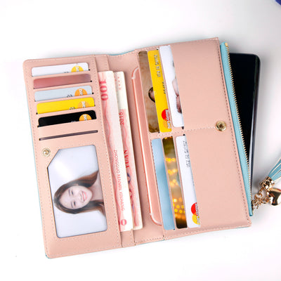 Cartera Larga para Mujer con Borlas - Estilo Estudiante - Image 15