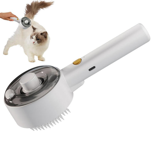Cepillo Spa para Mascotas con Vapor - Deslanador USB Recargable para Perros y Gatos - Image 9