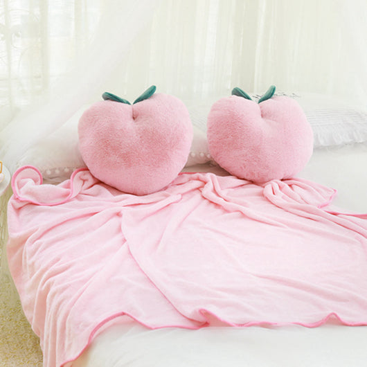 Cojín Peluche Frutas Simuladas - Durazno Decorativo - Image 5