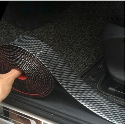 Calcomanías 5D de Fibra de Carbono con Acabado Goma