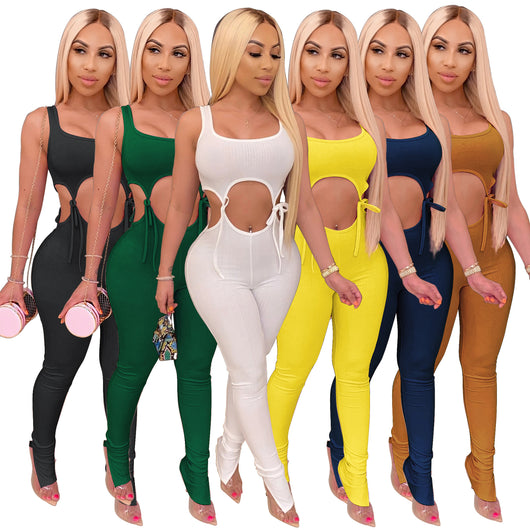 Traje Ajustado de Encaje Elástico Sexy