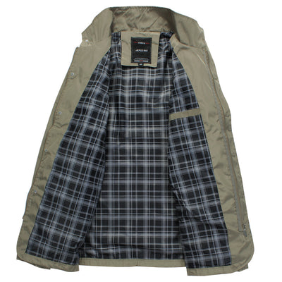Chaqueta Casual con Cuello Mao para Hombre - Image 2
