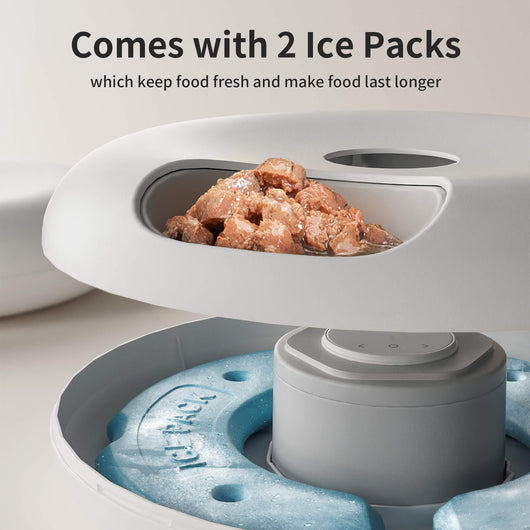Comedero Automático Inteligente Donut Frost WiFi 6 para Gatos y Perros con Control por App - Image 8