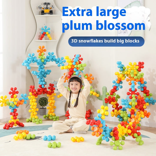 Bloques de Construcción Flor de Cerezo Gigantes para Educación Infantil