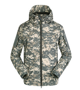 Traje Deportivo Camuflado Soft Shell Shark Skin para Hombre - Image 6