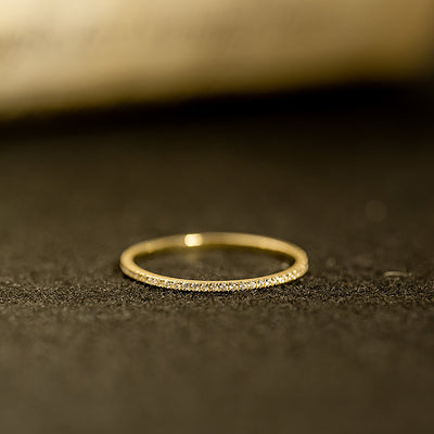 Anillo de Diamante Incrustado para Mujer Ejecutiva - Diseño Personalizado - Image 11