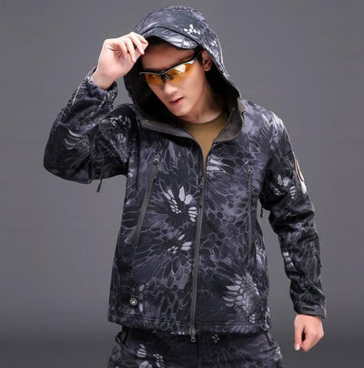 Chaqueta Táctica Softshell Shark Skin TAD V4 Impermeable para Hombre - Image 5