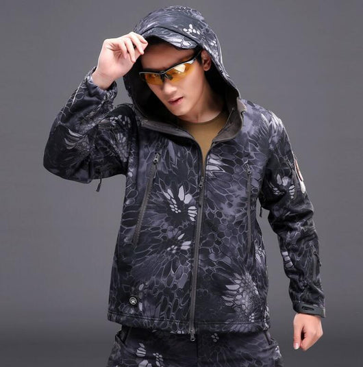Chaqueta Táctica Softshell Shark Skin TAD V4 Impermeable para Hombre - Image 5