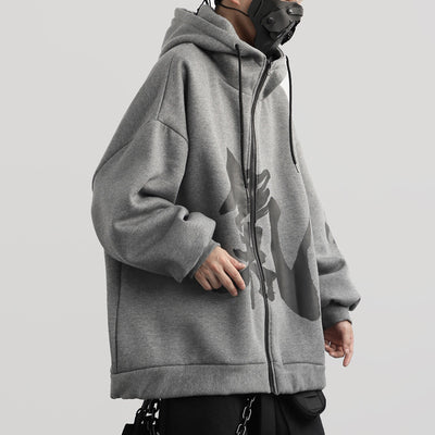 Sudadera con Capucha Hip Hop Oversize - Image 6