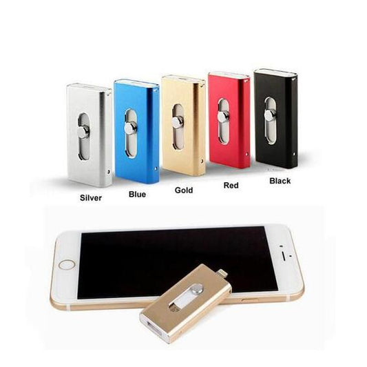 Memoria USB Compatible con iPhone y iPad - Almacenamiento Externo para iOS