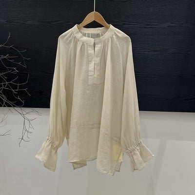 Blusa Elegante de Manga Larga Versátil Todo Terreno - Image 3