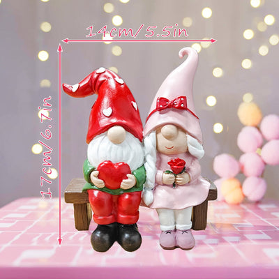 Figuras Decorativas de Enanos para San Valentín - Diseño Dulce - Image 10