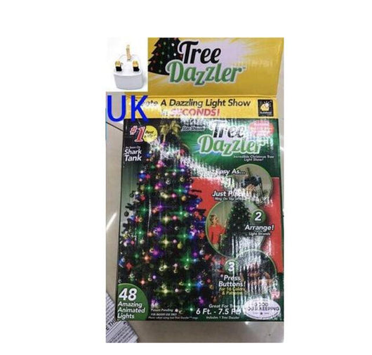 Árbol de Navidad con Proyector de Luces LED - 64 Efectos Luminosos - Image 14