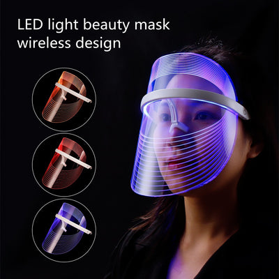Máscara LED Recargable de Fototerapia para Rejuvenecimiento Facial - Image 8