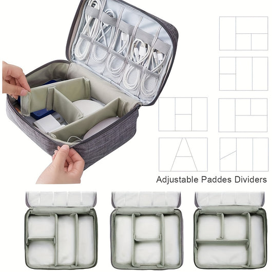 Organizador de Cables y Accesorios Electrónicos Impermeable para Viajes - Image 5
