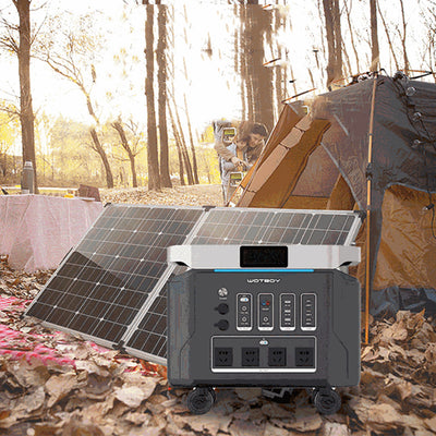 Banco de Energía Portátil 2000W para Emergencias al Aire Libre