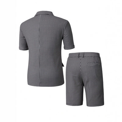 Traje Slim Fit Cuadros para Hombre - Estilo Ejecutivo Casual - Image 2