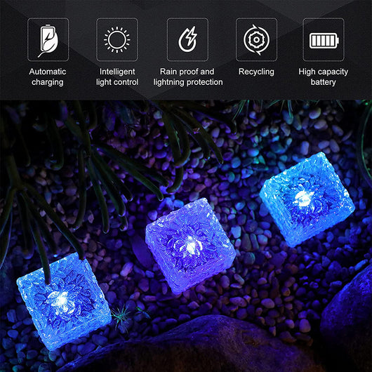 Luces Solares Enterradas para Jardín - Decoración de Caminos LED - Image 16