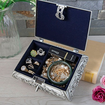 Caja Joyero Retro con Cerradura - Organizador de Joyas y Accesorios - Image 13