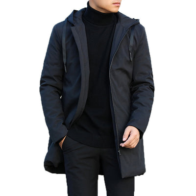 Chamarra Gruesa con Capucha para Hombre - Casual y Versátil - Image 11