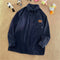 Chamarra Oversize Retro Americana Unisex para Parejas - Estilo Boyfriend