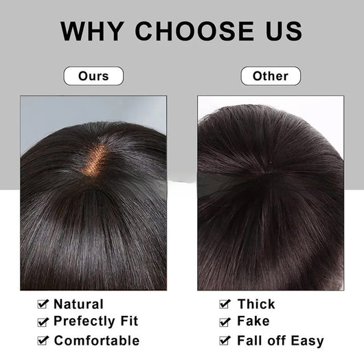 Peluca Frontal de Encaje con Cabello Humano Real Bobo - Image 16