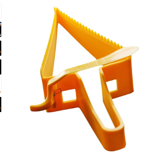 Cortador de Pastel Triangular de Plástico Seguro para Cocina