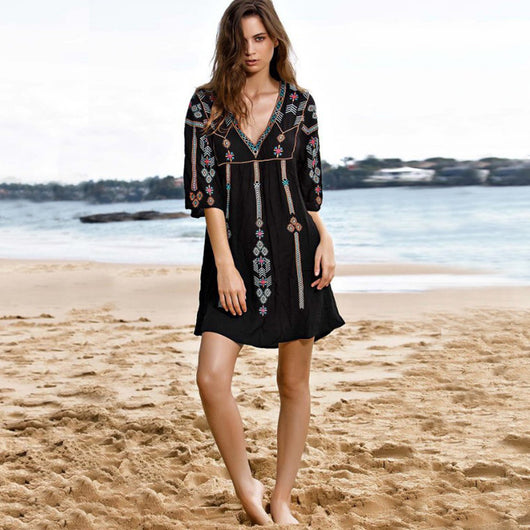 Blusa de Playa Convertible - Image 9