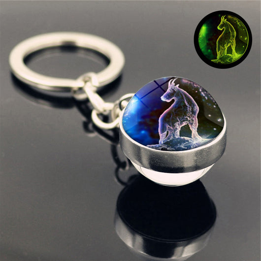 Llavero Luminoso de Cristal Doble Cara - Colgante Brillante - Image 14