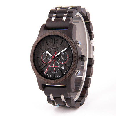 Reloj Casual de Madera para Hombre - Image 9