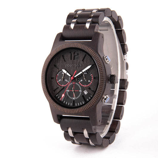 Reloj Casual de Madera para Hombre - Image 9