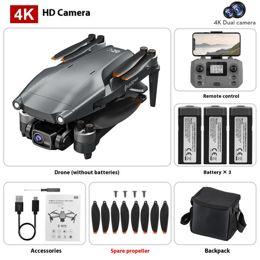 Dron L600PRO con Control Remoto Plegable y Pantalla Transparente - Image 7