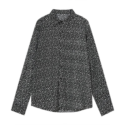 Camisa Suelta de Manga Larga para Hombre - Diseño Casual Moderno - Image 2