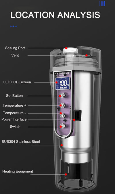 Vaso Térmico Inteligente con Pantalla Digital y Control Táctil - Image 11