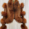 Naranja Perro Mapache S 84 Cm