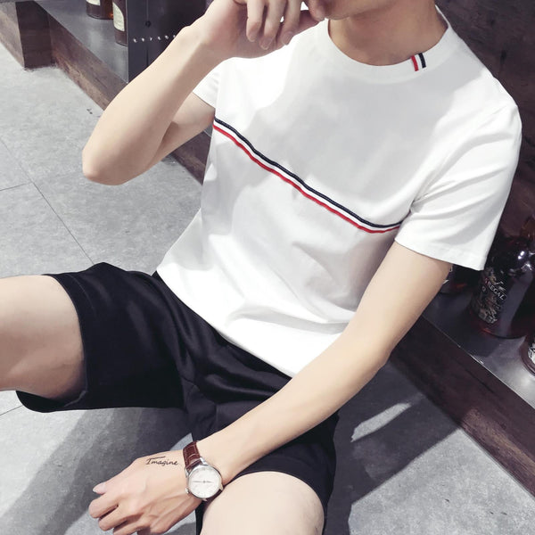 Camiseta Básica Cuello Redondo para Hombre