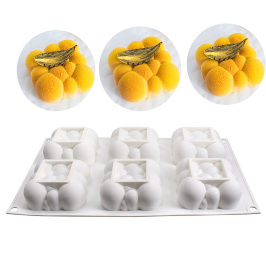 Molde de Silicona para Tartas Nube de 6 Cavidades - Image 7