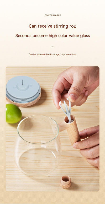 Taza Mezcladora Automática de Café 400ML con Agitador Eléctrico - Image 21