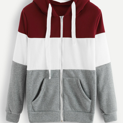 Sudadera con Capucha Colorblock - Image 5